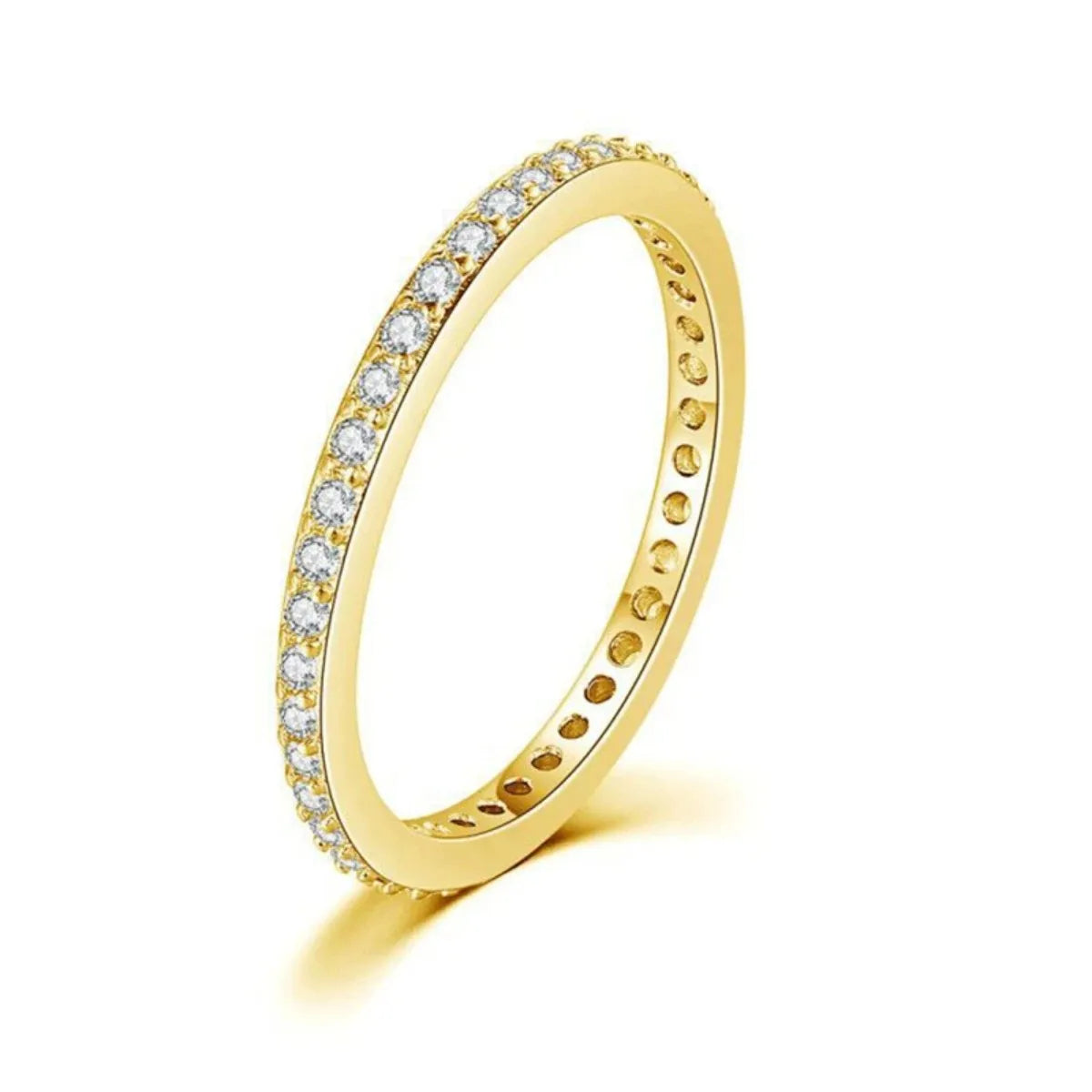 Delicate Thin Microscope Finger Dainty Rings