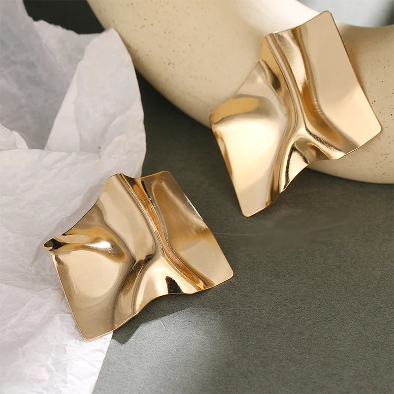 Exaggerated Irregular Drop Earings