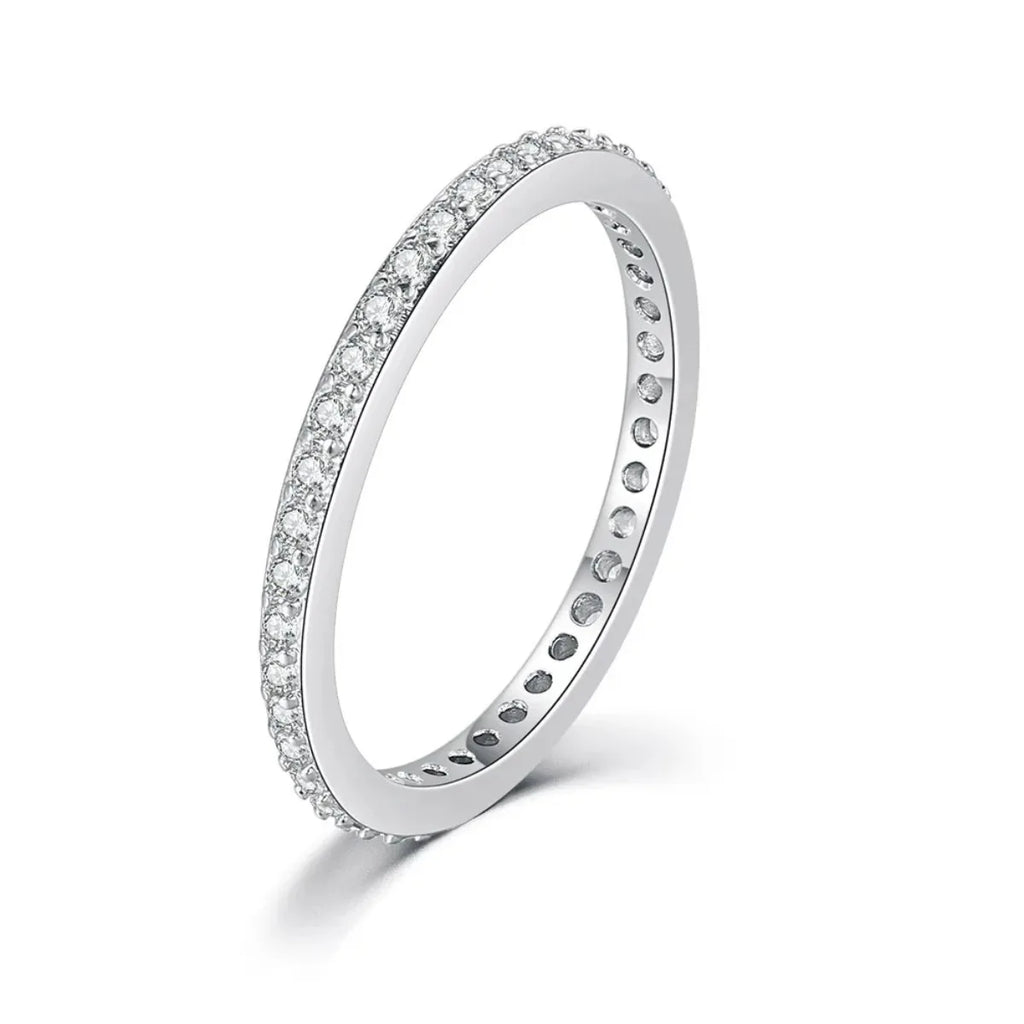 Delicate Thin Microscope Finger Dainty Rings