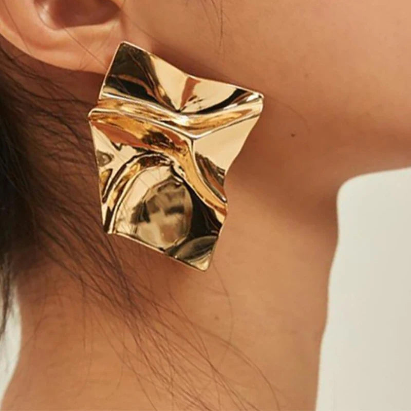 Exaggerated Irregular Drop Earings