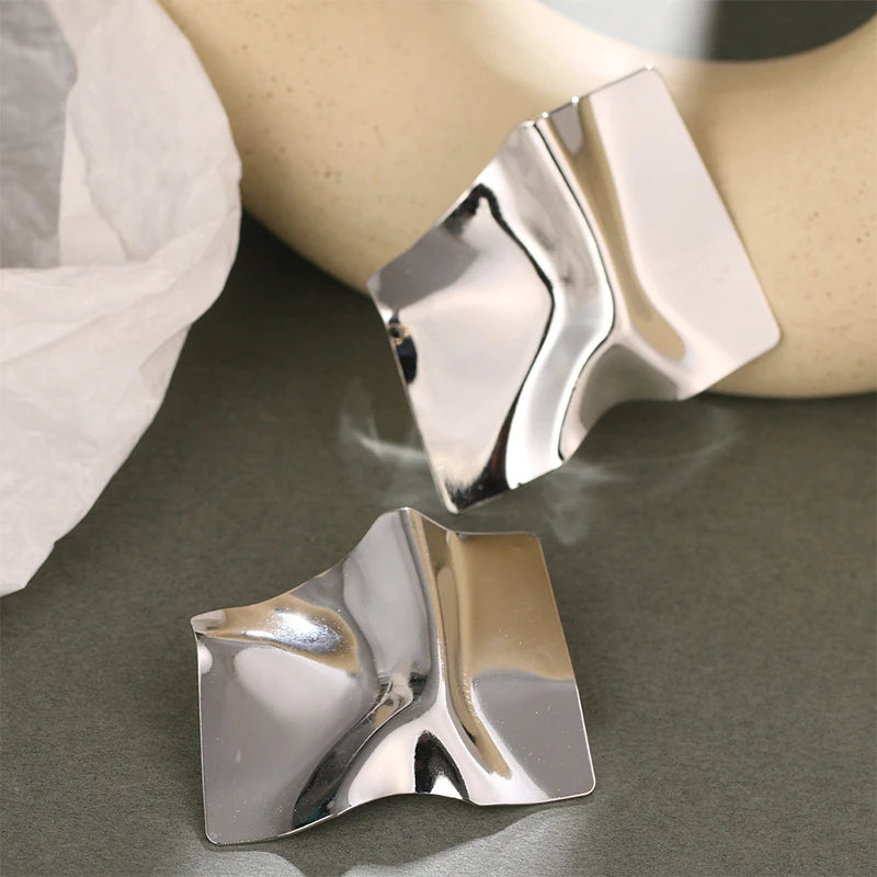Exaggerated Irregular Drop Earings
