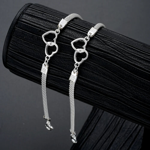 2 Pcs Set Love Heart Couple Bracelets