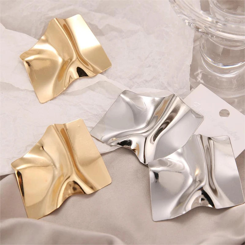 Exaggerated Irregular Drop Earings