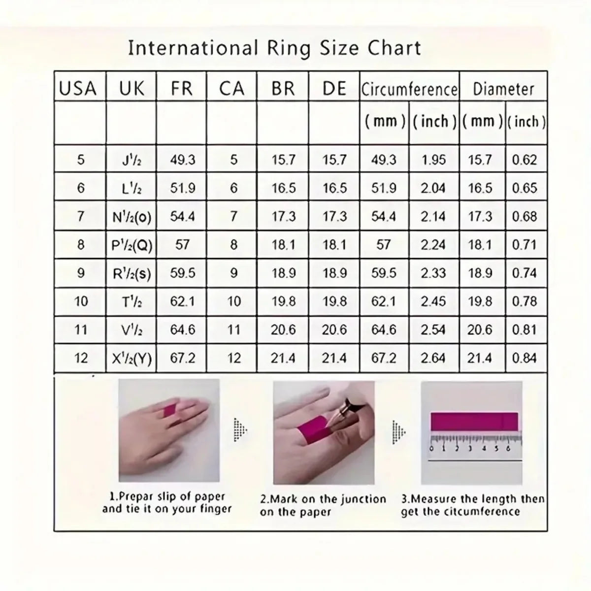 Delicate Thin Microscope Finger Dainty Rings