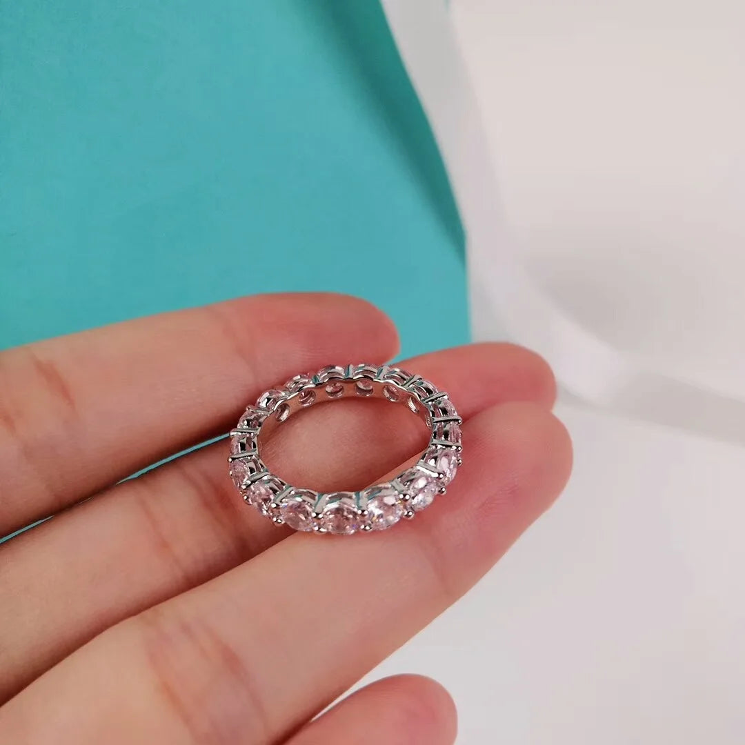 Promise Band  ring 925 Sterling silver