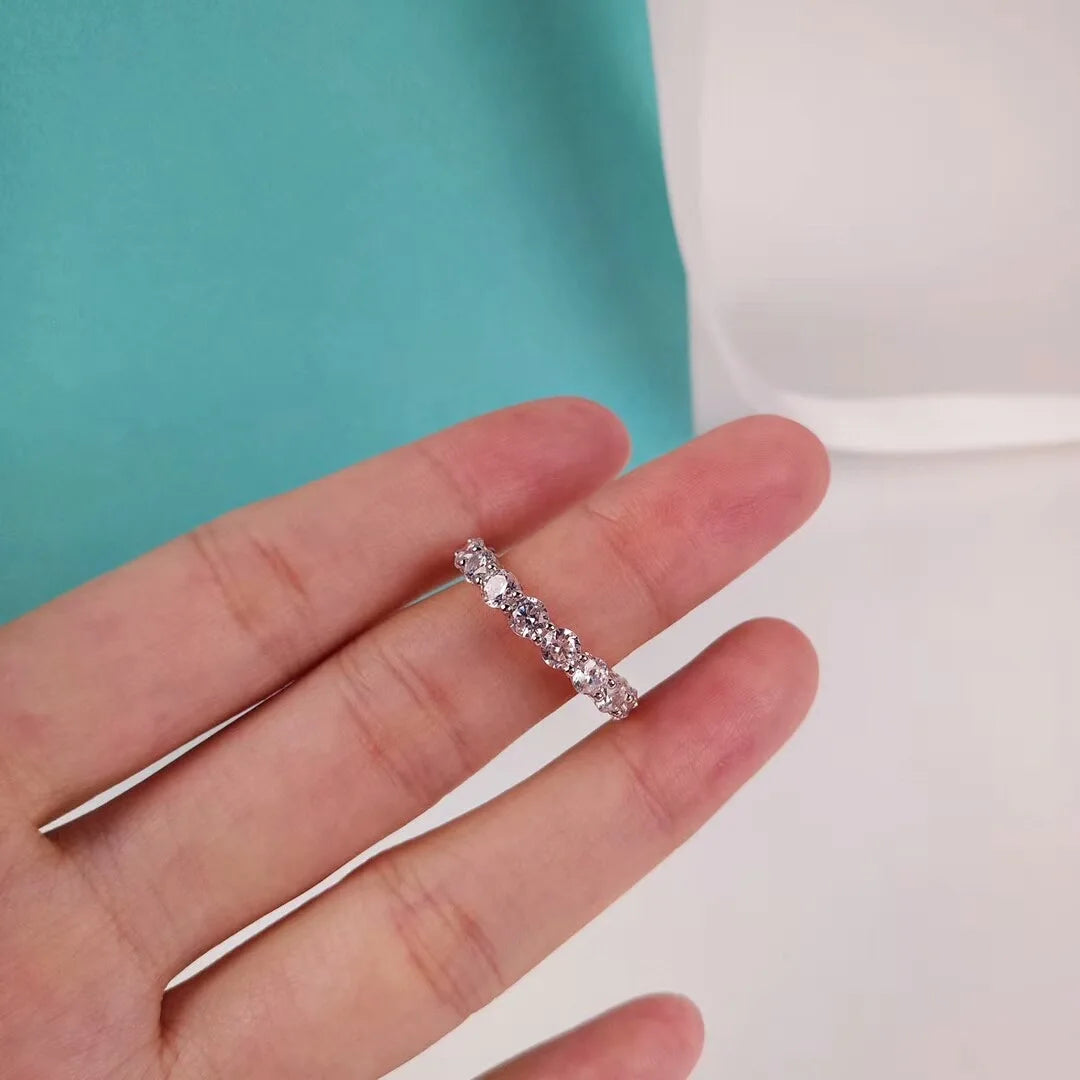 Promise Band  ring 925 Sterling silver